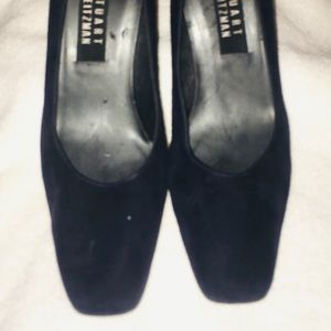 Suede heels,Stuart Weitzman